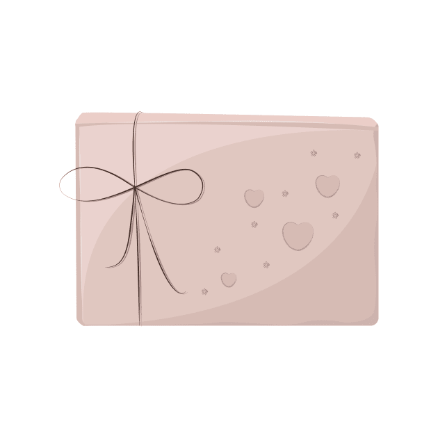 Beige envelope with bow by OM-lova