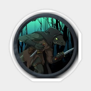 Lizard Rogue Token Magnet