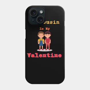 Cousin Connection Tee: Celebrate the Bond of Family and Love this Valentine's Day Phone Case