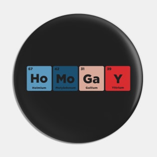 HoMoGaY Elements Pin