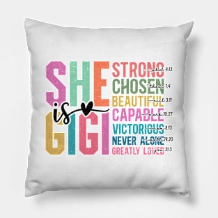 She Is Strong Inspirational Quotes for Every Woman Pillow