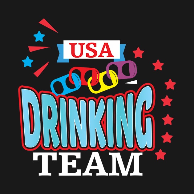 USA Drinking Team by Diannas