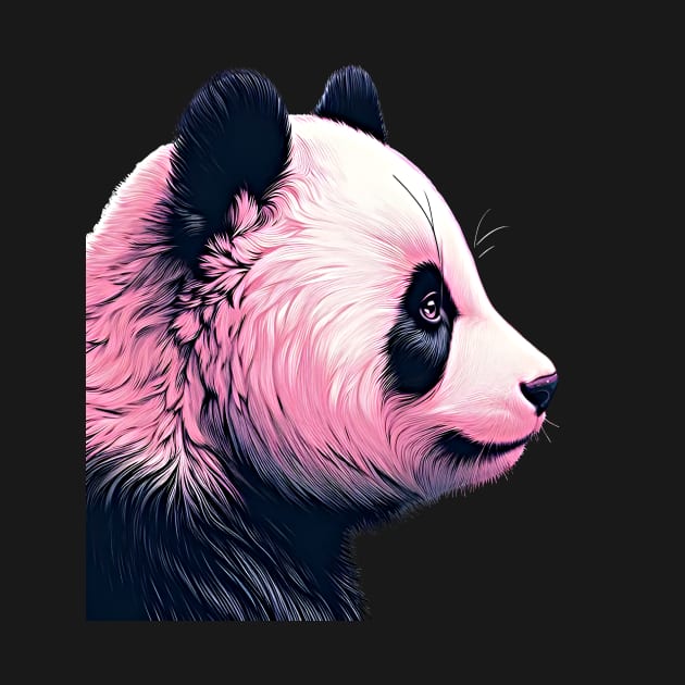 pink panda girl by World Famous Pandas