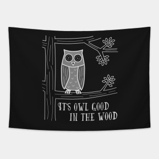 It's Owl Good in the Wood Tapestry