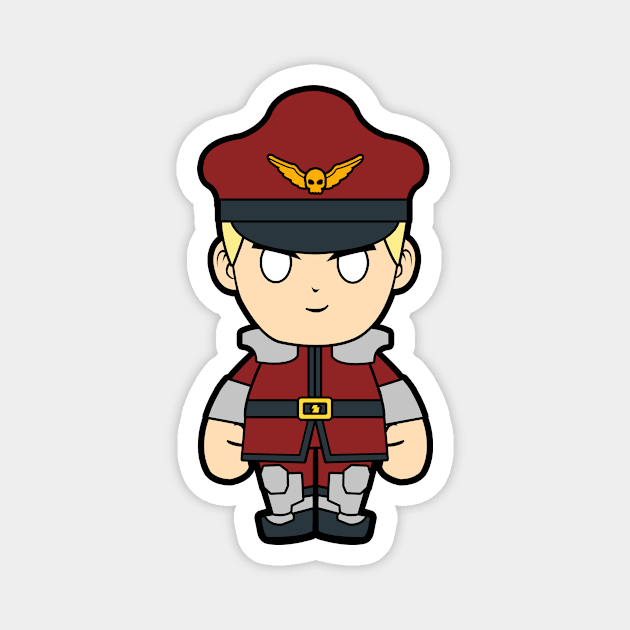 Bison Street Fighter Magnet by nataliawinyoto