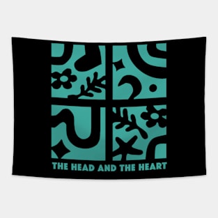 the head and the heart Tapestry