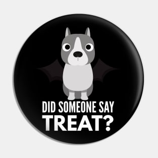 American Staffordshire Terrier Halloween Trick or Treat Pin