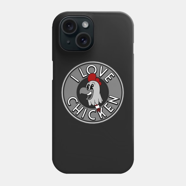 Chicken Love Phone Case by Woah_Jonny