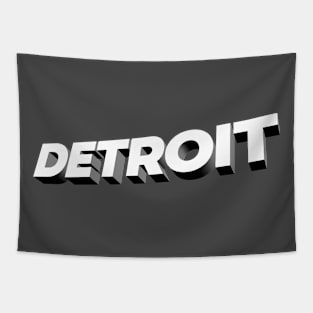 Detroit 3D Tapestry