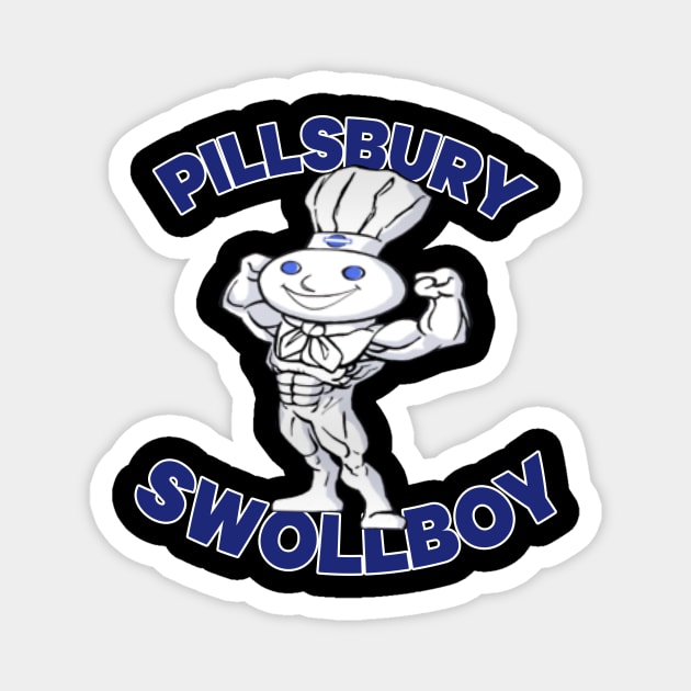 Jerks - Pillsbury Swollboy Magnet by tinastore