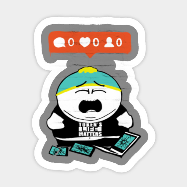 Cartman Cry South Park Sticker Teepublic