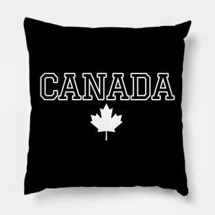 Canada day design for dark colors Pillow