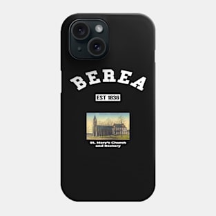 🏹 Berea Ohio USA Strong, Vintage Church Photo, City Pride Phone Case