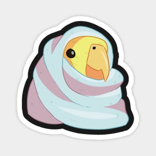 Cozy Bird Magnet