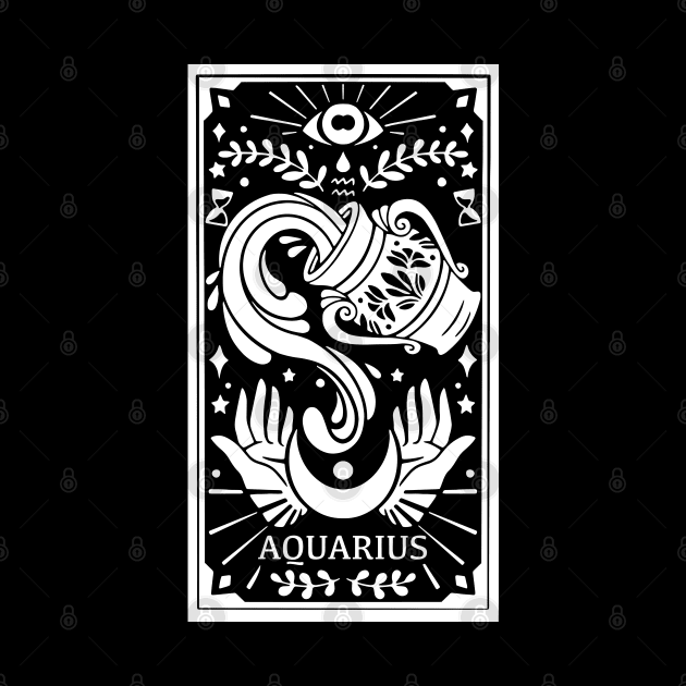 Aquarius - Tarot Style by allisonelyse