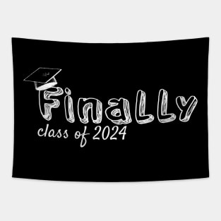 Finally Class of 2024, Graduation design Tapestry