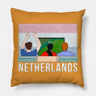 Netherlands Fans Pillow