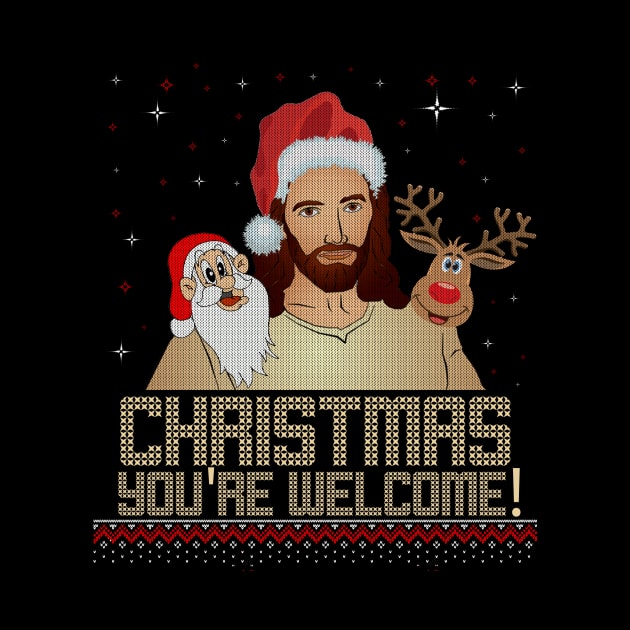 Christmas You're Welcome by CB Creative Images