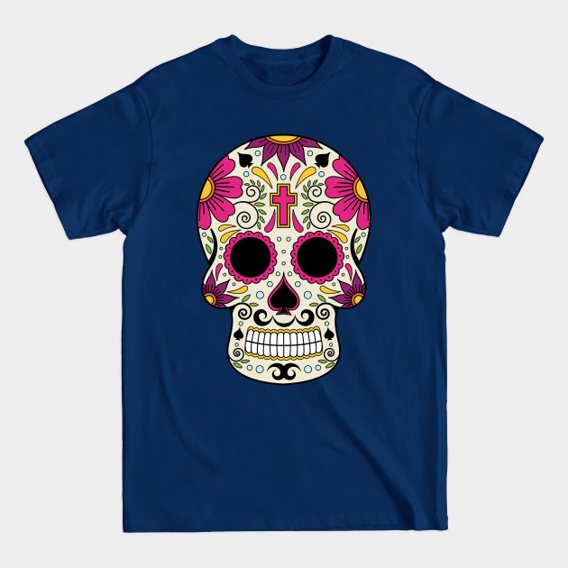 Sugar Skulls Day of The Dead - Sugar Skulls - T-Shirt Sugar Skulls Day of The Dead - Sugar Skulls - T-Shirt