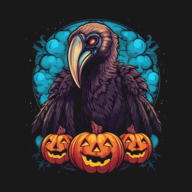 Vulture Halloween by JH Mart