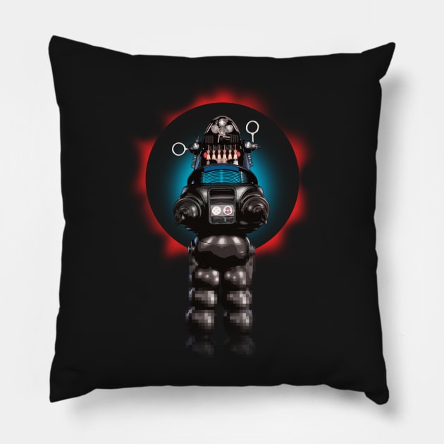 Robby the Robot Pillow by Artizan