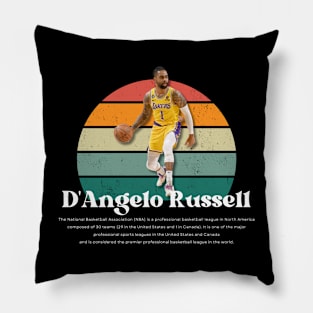 D'Angelo Russell Vintage V1 Pillow