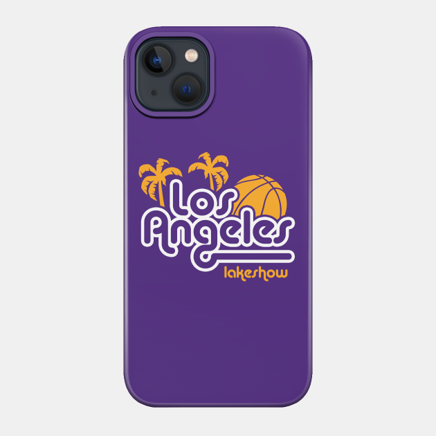 Los Angeles Lakeshow - Purple - Los Angeles - Phone Case