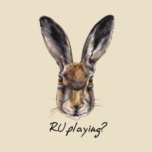 RABBITS "R U playing?" T-Shirt