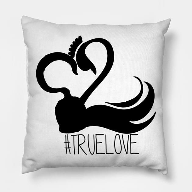 Captain Swan #truelove Pillow by liilliith