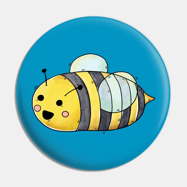 Cute & Kawaii Bee Pin by UniqueDesignsCo