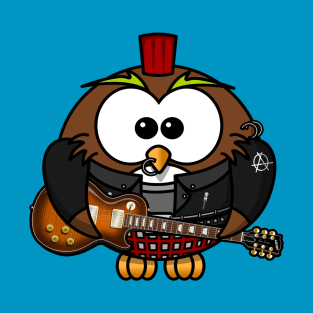 Rock n roll owl T-Shirt