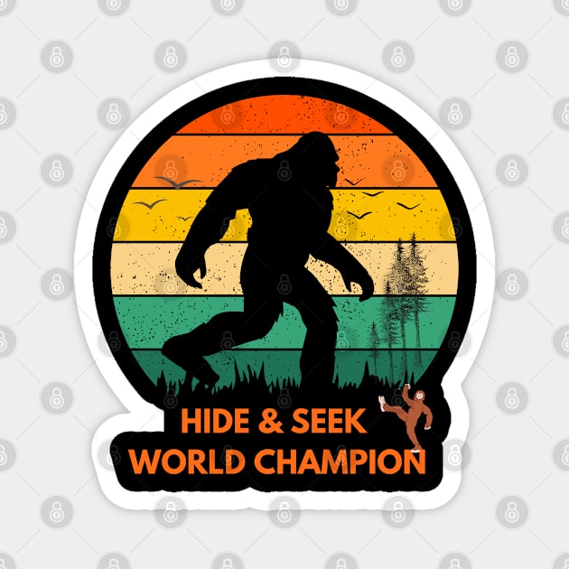 Hide & Seek World Champion Magnet by Syntax Wear