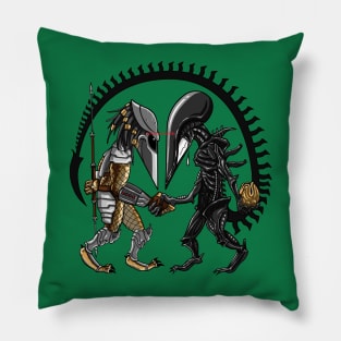 Hunter vs Hunted Pillow