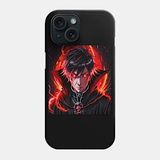 Demon Warrior with Fire Ring Phone Case