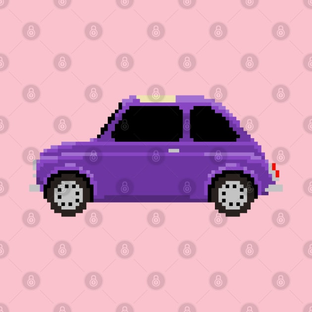 Fiat 500 Pixelart by retsbor10@comcast.net