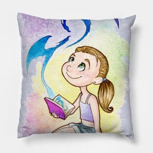 Books Come Alive Pillow