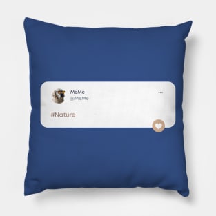 Nature tweet Pillow