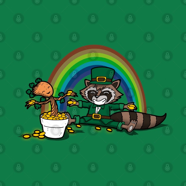 Saint Patrick's Day Superhero Dynamic Duo Leprechaun by BoggsNicolas