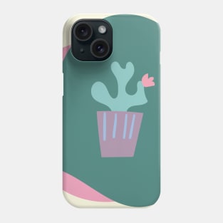 Cute little cartoon cactus. Phone Case