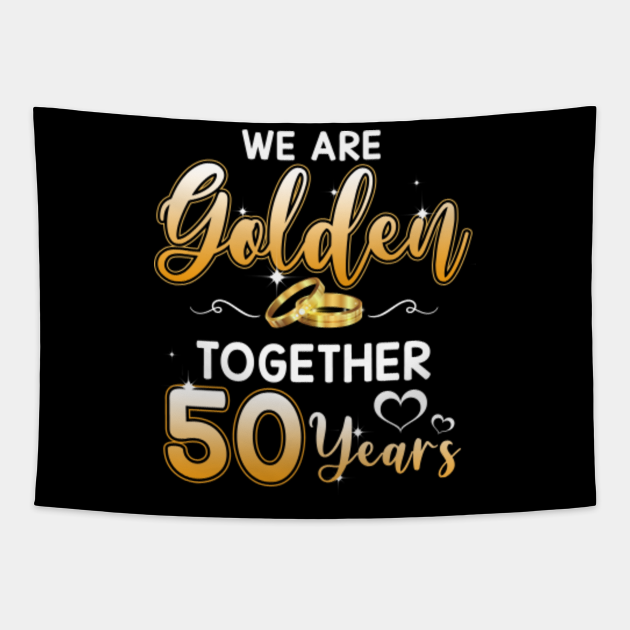 50 Years Marriage 50th Golden Anniversary Wedding Celebrate - 50 Years