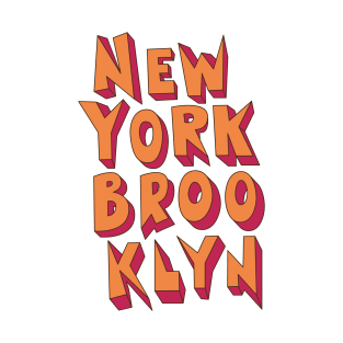Vibrant Brooklyn: Embrace the Bold Spirit of NYC's Hip Heart T-Shirt