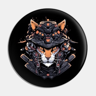 samurai fox Pin