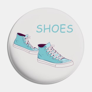 blue shoes Pin