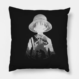 Monochrome Captain Pillow