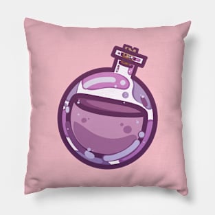 Purple bottle Pillow