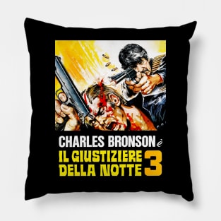 Death Wish 3 (Italian Poster) Pillow