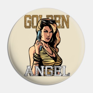 Golden Angel Pin