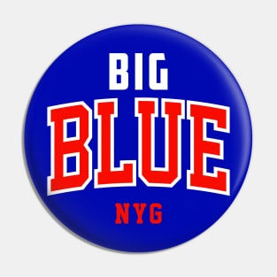 Big Blue New York Pin