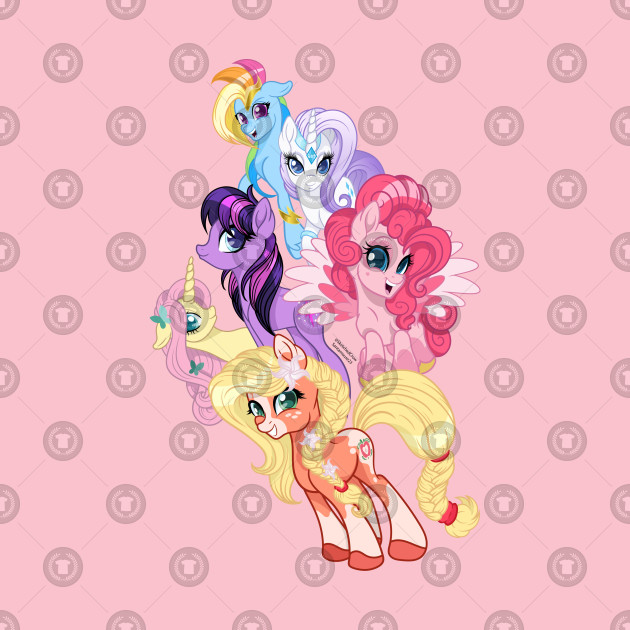 My Little Pony G5 Inspired Mane 6