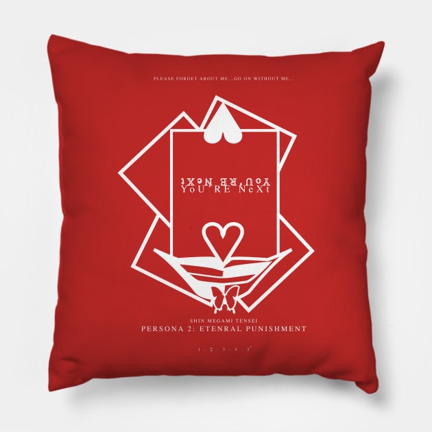 Eternal Punishment Pillow by nay__b